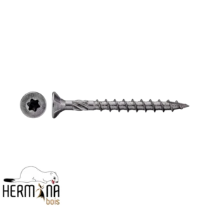Vis à tête fraisée pointe biseau en Inox A2 T30 5,0×60